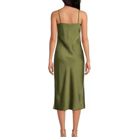 Gianni Bini
Harper Satin V-Neck Sleeveless Slip Midi Dress - Picture 2 of 4